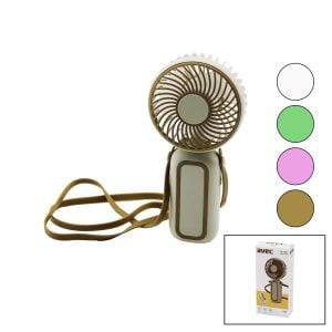AVEC AV-F138 ( USB MİNİ FAN ) ( ÇAP=7CM & Y:15CM ) ( 75° OYNAR BAŞLIK ) ( TEK KADEME HIZ ) ( LASTİK KORDON BOYUNLUK )*120