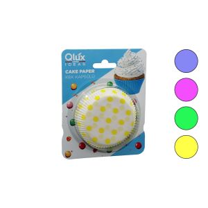 QLUX L-00168 ( 50PCS ) TURTA & CUPCAKE KEK KAPSÜL*60