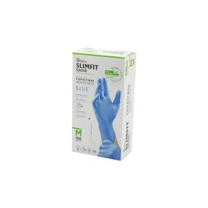 REFLEX SLİMFİT GLOVE KOD-026 ( M ) ( MAVİ ) ( PUDRASIZ ) MUAYENE ELDİVEN 100LÜ*1X20