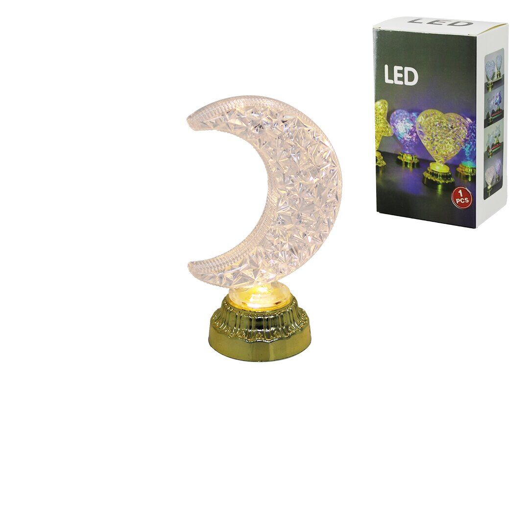 LED KRD-7940 ( TEKLİ ) ( AY & HİLAL ) ( PİLLİ ) RAMAZAN LED IŞIK*120