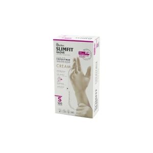 REFLEX SLİMFİT GLOVE KOD-030 ( S ) ( KREM ) ( PUDRASIZ ) MUAYENE ELDİVEN 100LÜ*1X20