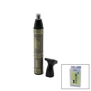 RADO RD-3156 (METAL GÖVDE) (2 BAŞLIK) (BURUN-KULAK-YANAK KIL TÜY ALMA & FAVORİ-ENSE ÇİZİM) MAKİNESİ (USB ŞARJLI)*100