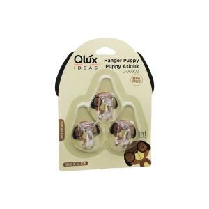 QLUX L-00902 ( 3PCS ) PUPPY ASKI ( ŞEFFAF ASKI ) ( YAPIŞKANLI MONTAJ )*20X2