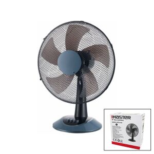 MASTER MTR-F740 ( 16'' İNÇ ) MASA ÜSTÜ VANTİLATÖR ( 50W ) ( 5 KANAT & 3 KADEME HIZ & ÇAP: 40CM ) FAN*2X3