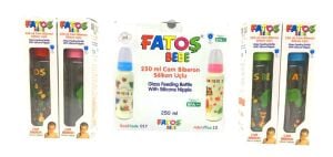 FATOŞ BEBE-017 ( CAM DESENLİ & 250ML ) BİBERON*18X1