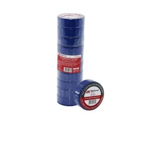 MUTLUSAN ( LÜX ) ( MAVİ ) PVC İZOLASYON ELEKTRİK BANTI ( 0.13X19X10YDS ) ( 9.14MM ) ( BANDI )*10X50