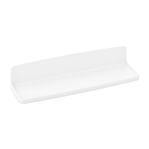 SONDA WAREHOUSE QLUX L-00647 ZEN ETEJER ( BEYAZ SERT PLASTİK ) ( YAPIŞKANLI & DUVARA MONTE ) ( 8X29.5CM ) (ETAJER)*40=K