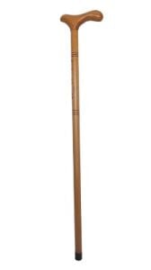 İBİCO AHŞAP BASTON ( MİX ) BOYALI İŞLEMELİ*30