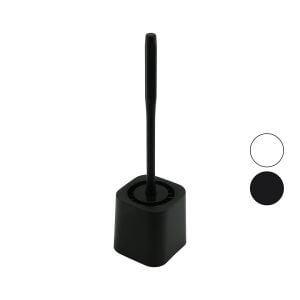 QLUX BSF-00978 ( SİLİKON ) WC & KLOZET FIRÇA SETİ ( PLASTİK SAP & HAZNE )*12=K