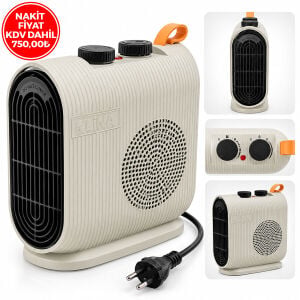 LİNA FLZ-22  ELEKTRİKLİ FANLI ISITICI VE SOĞUTUCU SOBA ( 220V-240V & 50/60HZ ) ( 2000W )*12