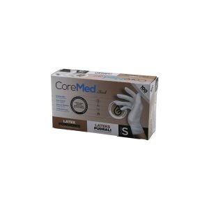 COREMED BİMEL HASPET ( S ) ( PUDRALI ) LATEX MUAYENE ELDİVENİ ( LATEKS ) 100LÜ*1X20