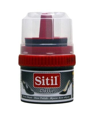 SİTİL ( 50ML & SİYAH ) KREM AYAKKABI BOYASI*12X8