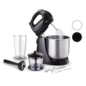 SİNBO SMX-2731 INOX TASLI MİKSER & BLENDER SETİ (5 KADEME HIZ+TURBO) (HAMUR YOĞURMA+ KASE )(300W)(600ML HAZNE)(700ML ÖLÇÜ KABI)*4
