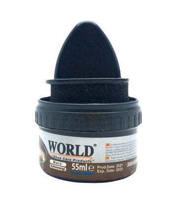 WORLD ( 55ML ) ( KOYU KAHVE ) BROWN AYAKKABI BOYASI*12X16