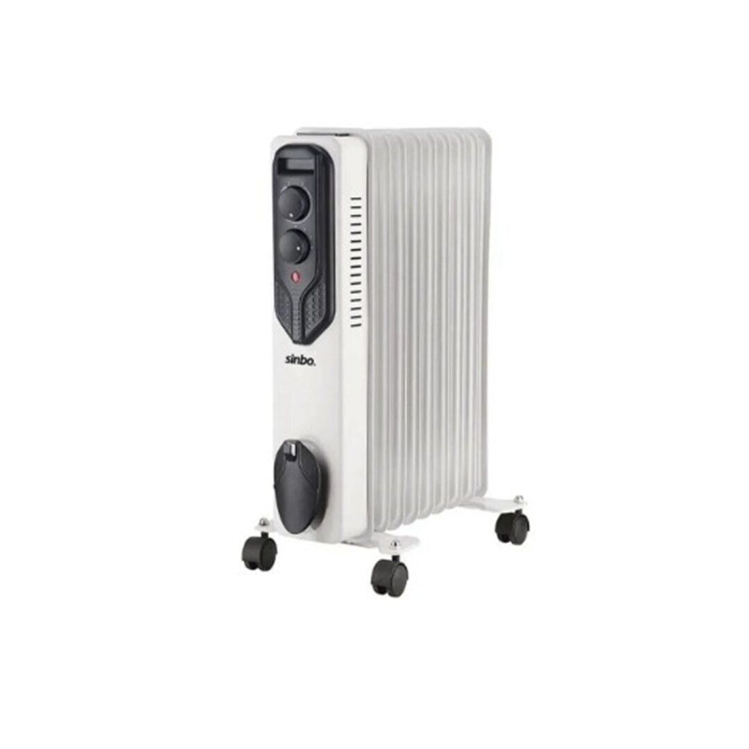 SİNBO SFH-6937 ( 9 DİLİMLİ ) YAĞLI RADYATÖR ELEKTRİKLİ ISITICI ( SOBA ) ( TURBO ISITMA )( 3 KADEME ISI AYAR & AYARLANABİLİR TERMOSTAT ) (800-1200-2000W)*1