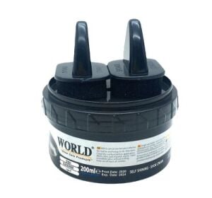 WORLD ( 200ML.) ( SİYAH BLACK ) AYAKKABI BOYASI*12X8
