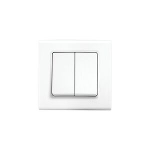 VİKO ( 9140 0002 ) LİNNERA S KOMÜTATÖR ( BEYAZ ) ( ÇERÇEVELİ )*15X10