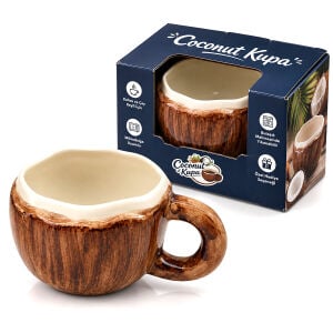YAKUT-6066 ( COCONUT ) SERAMİK KUPA BARDAK*34=K