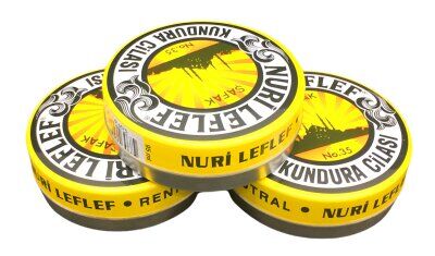 NURİ LEFLEF NO-35 ( CİLA ) ( ŞEFFAF ) AYAKKABI CİLASI *12X10