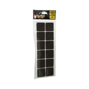 FLAMME-0022 ( 38MMX38MM ) ( KARE ) ( 12PCS ) ( ZEMİN KORUYUCU ) MOBİLYA KEÇESİ ( YAPIŞKANLI MONTAJ )*25X36