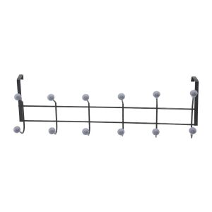 DEMİRBÜKEN F.A-07 ( GRİ & BONCUKLU) ( GRİ PLASTİK BONCUKLU ) ( METAL ) AMERİKAN KAPI ARKASI ASKI*5X12