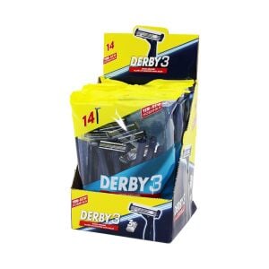 DERBY YENİ-NEW 3 BIÇAK 10+4PCS.POŞETLİ*4X12