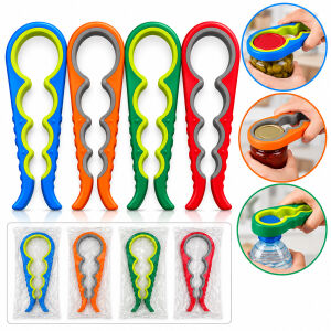 ITEM NO-001 ( 4 BOY AYARLI ) KAVANOZ & ŞİŞE AÇACAK ( RENKLİ PLASTİK )*150