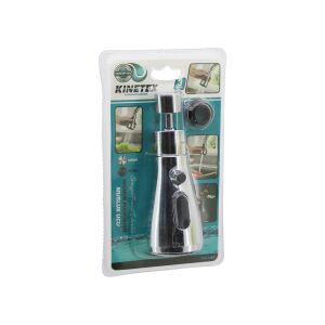 KINETEX KTX-3289 ( KROM ) ( 360° & 3 MOD ) YAĞMUR PÜSKÜRTME BORULU KUBAR MUSLUK UCU*160