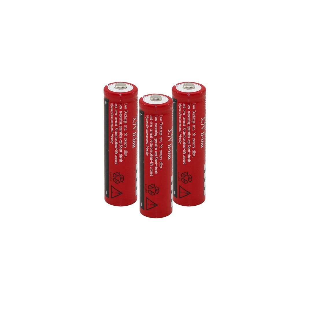 UİTRAFLRE & ULTROFİRE BRC-18650 ( 6800mAh ) ( 3.7V ) Lİ-İON ( ŞARJLI PİL )*10X1