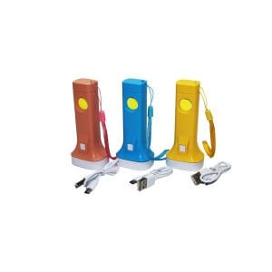 TBLPULS TB-01 T-01-C ( 2IN1 ) USB ŞARJLI EL FENERİ ( KİLİTLİ POŞETLİ )*240
