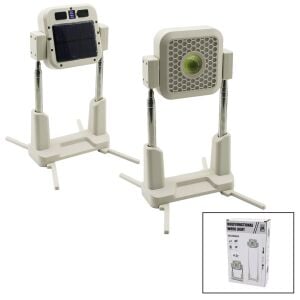 HASUBA HS-247 CH-23060-A (SOLARLI) (UZAYAN AYAK=30.3-165.5CM) KAMP FENER PROJEKTÖR (USB ŞARJ& POWERBANK) (ASKILIKLI)*24