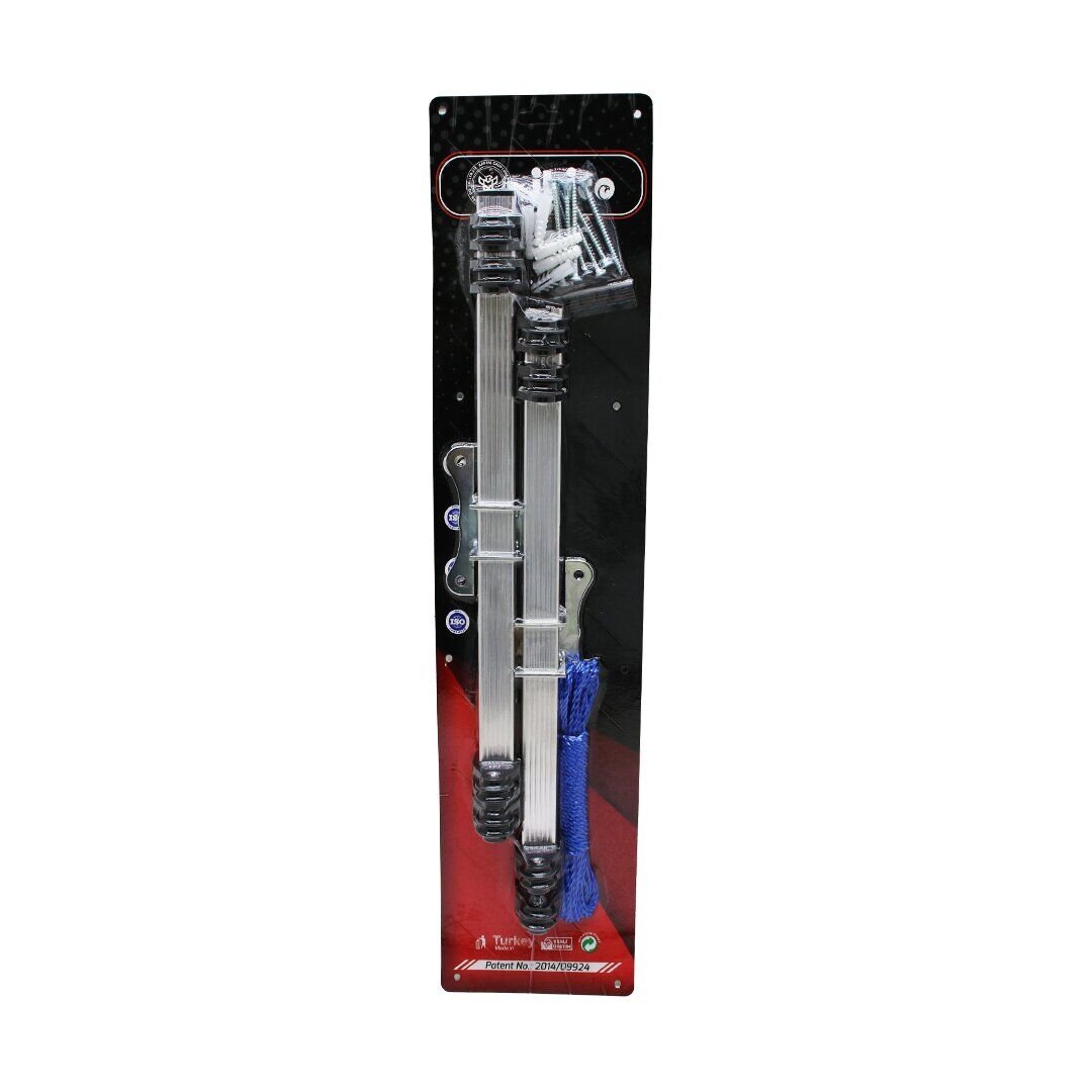 TAK-AS İPSAN TKS-03 ( DUVARA MONTE ) BALKON İÇİ ( MAKARALI ) PRATİK ÇAMAŞIR ASKISI*20