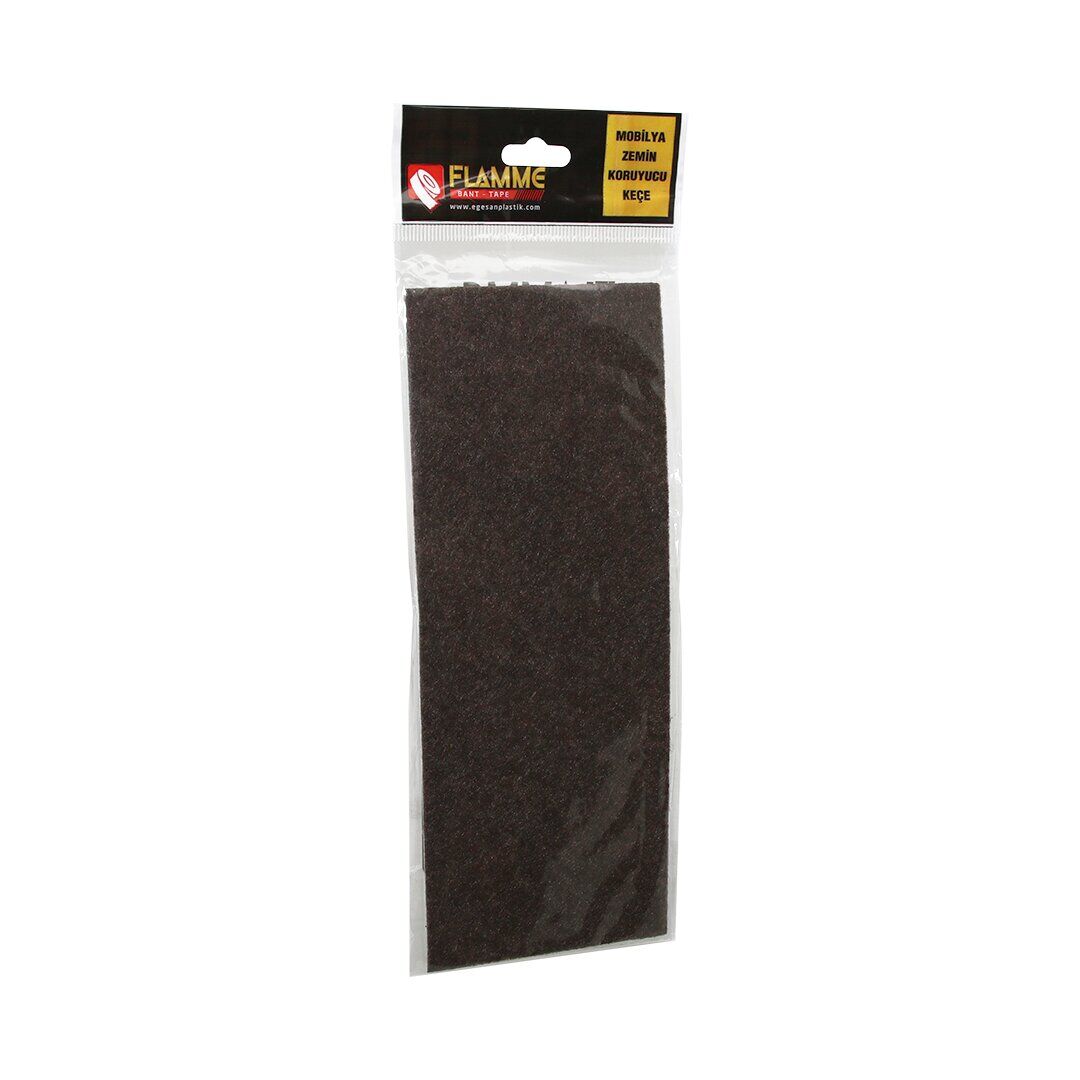 FLAMME-0060 ( 9.5X24CM) ( DÜZ TEK PARÇA ) ( 1PCS ) ( ZEMİN KORUYUCU ) MOBİLYA KEÇESİ ( YAPIŞKANLI MONTAJ )*25X36