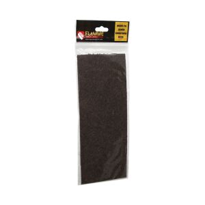 FLAMME-0060 ( 9.5X24CM) ( DÜZ TEK PARÇA ) ( 1PCS ) ( ZEMİN KORUYUCU ) MOBİLYA KEÇESİ ( YAPIŞKANLI MONTAJ )*25X36