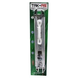 TAK-AS İPSAN TKS-12 ( MERMERE MONTAJLI ) ( KATLANIR ) ÇAMAŞIR ASKISI*25