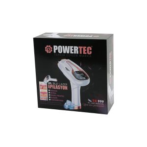 POWERTEC TR-999 ( IPL BUZ LAZER ) EPİLASYON CİHAZI ( FİŞLİ ŞARJLI ) (DOKUNMATİK LCD EKRAN) (36W) (9-SEVİYE AYARI) (OTOMATİK & MAUEL)*20