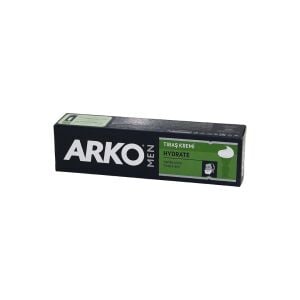 ARKO MEN ( HYDRATE ) ( YEŞİL ) ( NEMLENDİRİCİ ) TRAŞ ( KREMİ ) ( 90GR / 86ML )*12X6