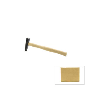 İBİCO SGS-870 KOD-025 ( 100GR ) ( MAVİ ) ÇEKİÇ ( AHŞAP SAPLI= 26CM ) ( PASLANMAZ & DEMİR DÖVME & ALAŞIMLI ÇELİK )*12=K