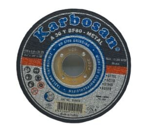 KARBOSAN 10910 NK METAL KESİCİ DİSK ( SPRAL TAŞI ) 115MMX3.0X22*150
