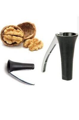 ŞIK MUTFAK RSSLAV RSS-209 ( METAL GRİ KOLLU ) ( DÖKÜM SİYAH HUNİ ) TERMINATOR CEVİZ & FINDIK KIRACAK*72