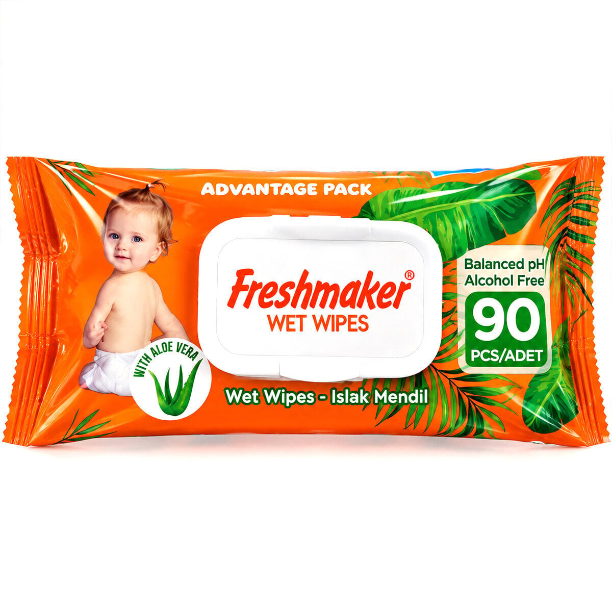 FRESHMAKER ( 90PCS ) ( AVANTAJ & BABY ) ISLAK MENDİL*24=K