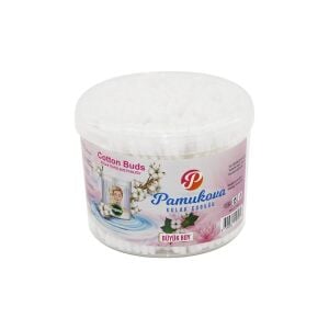 PAMUKOVA FAMİLY HOLLY ( BÜYÜK BOY ) KULAK ÇÖPÜ ( PAMUKLU ÇUBUK ) ( YUVARLAK KUTU )*6X24