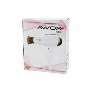 AWOX GLEAO ( SİYAH ) SAÇ KURUTMA & FÖN MAKİNESİ ( SOĞUK ÜFLEME ) ( 2 KADEME FAN & 3 KADEME SICAKLIK ) ( 1700-2000W )*12
