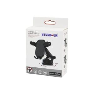WINNBOSS CAR-04 ARAÇ & OTO TELEFON TUTUCU ( 360° KADEMELİ-UZAYAN-KISALAN KOL ) (VANTUZLU & OYNAR BAŞ VE KOLLAR)*100