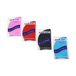 İBİCO İ19-027 ( RENKLİ = TEK RENK ) SWIM CAP HAVUZ YÜZME BONESİ SİLİKON & LATEKS*12X33