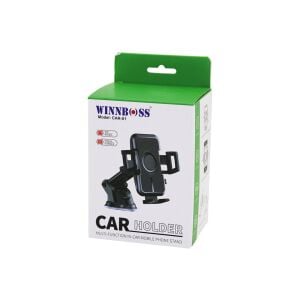 WINNBOSS CAR-01 ARAÇ & OTO TELEFON TUTUCU (360° KADEMELİ-UZAYAN-KISALAN KOL) (VANTUZLU& OYNAR BAŞ& GENİŞLİK AYARI)*100