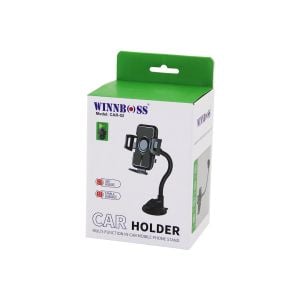 WINNBOSS CAR-02 ARAÇ & OTO TELEFON TUTUCU (360° EĞİLİP BÜKÜLEN AKROBAT KOL) (VANTUZLU & OYNAR BAŞ& GENİŞLİK AYARI)*100