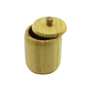 İBİCO İ22-231 ( NO-10 ) ( AHŞAP & BAMBU ) ( ŞEKERLİK KAPAKLI ) ( ÇAP: 9CM ) ( DERİNLİK: 10.5CM )*48