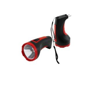 GOLD KAMA GK-8511 ( 3W ) ( TEK LED ) BOMBELİ GÖVDE ( FİŞ ŞARJLI ) EL FENERİ ( UZUN MESAFELİ ) KAMBUR*200                                  Q9