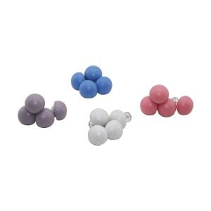 YAKUT-11653 ( 4PCS ) (KAPLAMASIZ & MİX RENKLİ) (PLASTİK) MANTAR İĞNE PLASTİK UÇLU YORGAN KLİPSİ NEVRESİM TUTUCU SABİTLEYİCİ*12X50